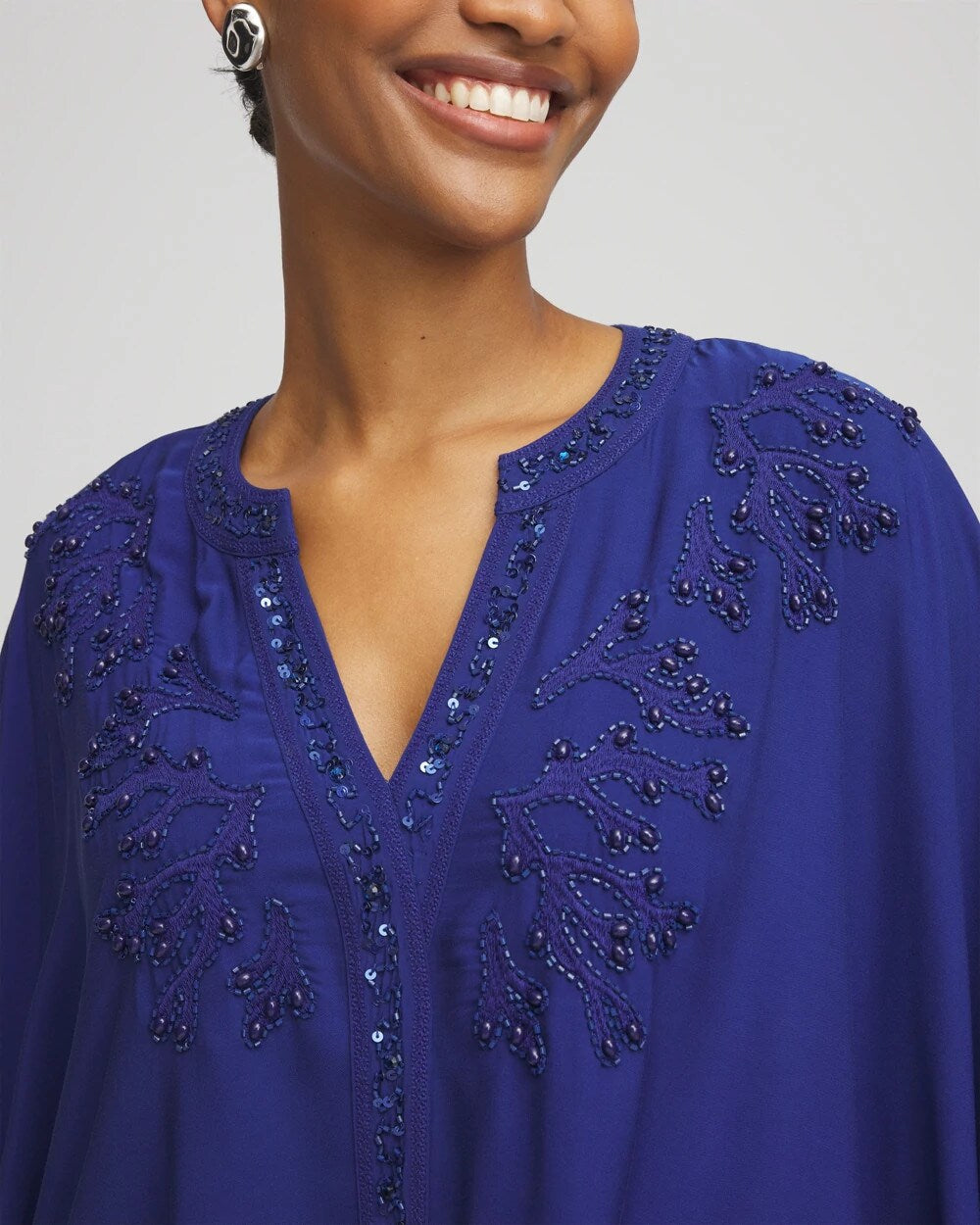 Chico's - Embellished Kaftan Dress