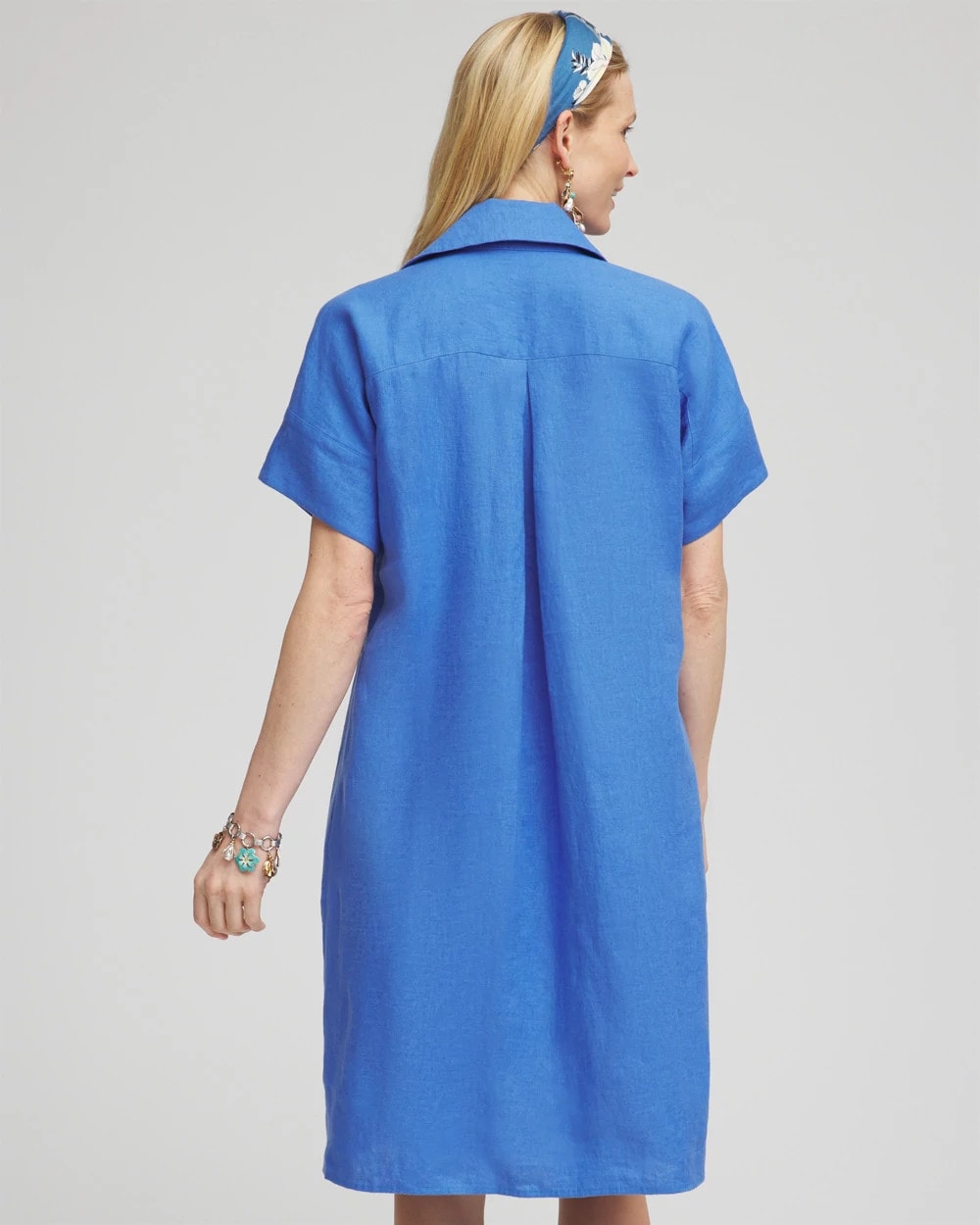 Chico's - High-low Linen Shirtdress