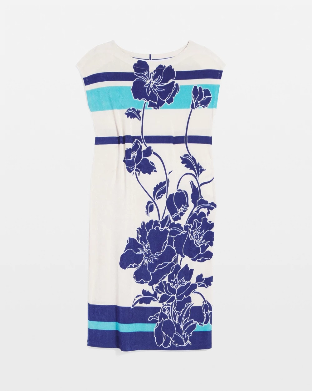 Chico's - Travelers™ Wildflower Cap-Sleeved Column Dress