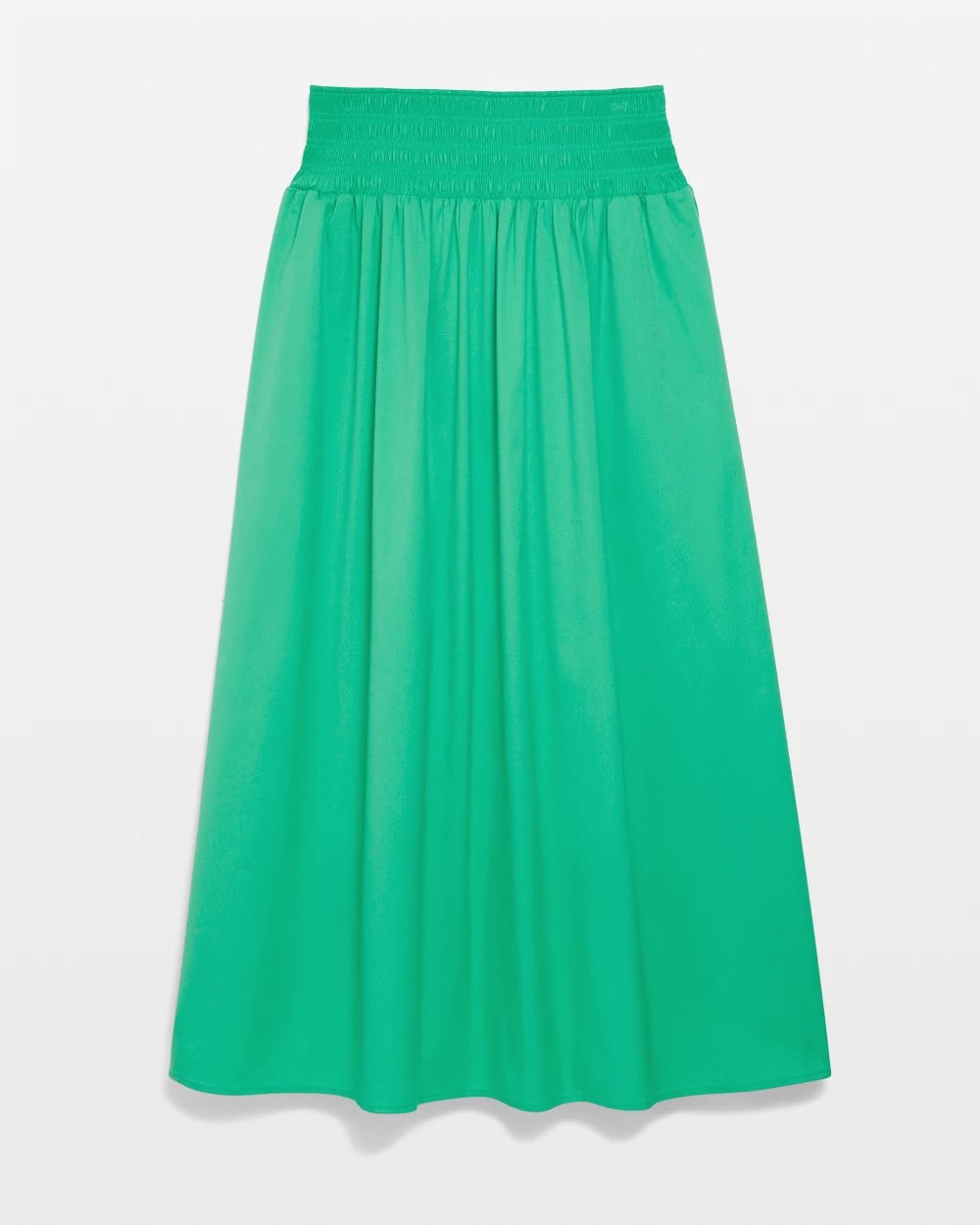 Chico's - Poplin Smocked Waist Skirt
