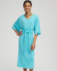 Chico's - Travelers™ Kimono Sleeved V-Neck Dress