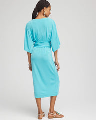Chico's - Travelers™ Kimono Sleeved V-Neck Dress