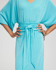 Chico's - Travelers™ Kimono Sleeved V-Neck Dress