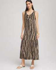 Chico's - Travelers™ Palm-Frond-Motif Dress