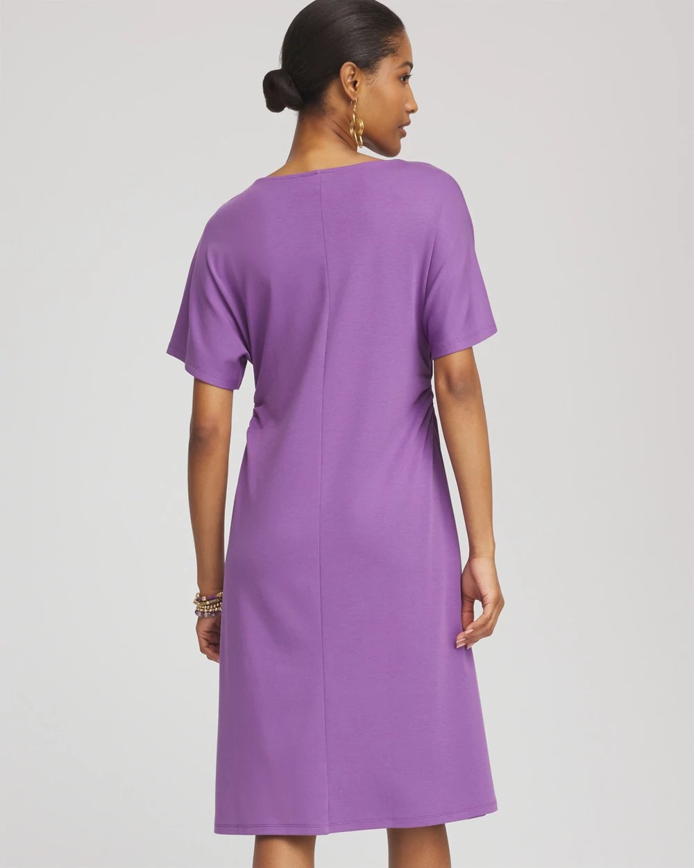 Chico's - Fit and Flare Cinched Waist Dress