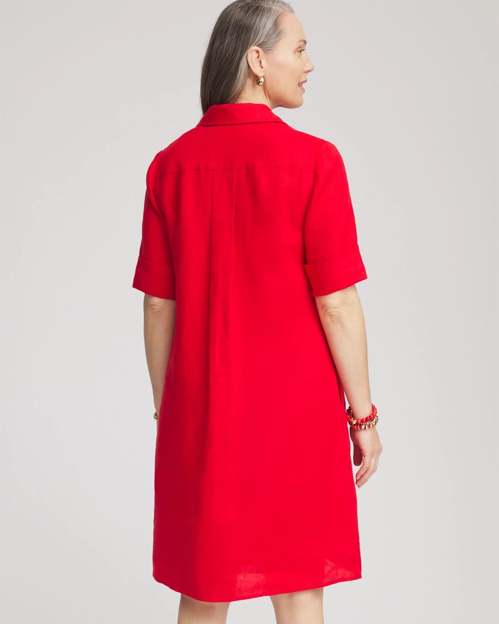 Chico's - Linen Shirtdress