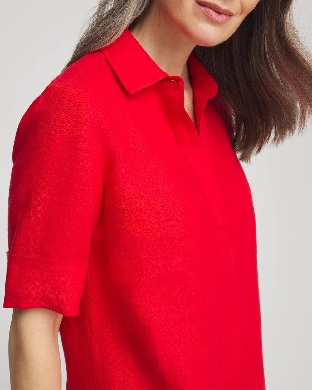 Chico's - Linen Shirtdress