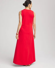 Chico's - Sleeveless Midi Tank Dress