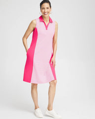 Chico's - Zenergy® UPF Knit Block Stripe Dress