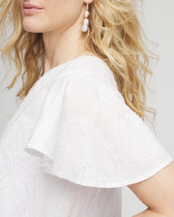 Chico's - Embroidered Popover Dress