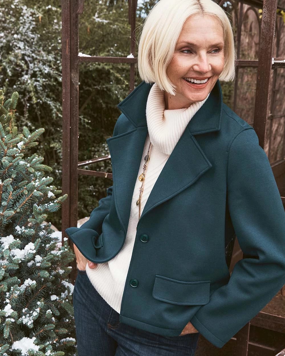 Chico's - Plush Knit Blazer