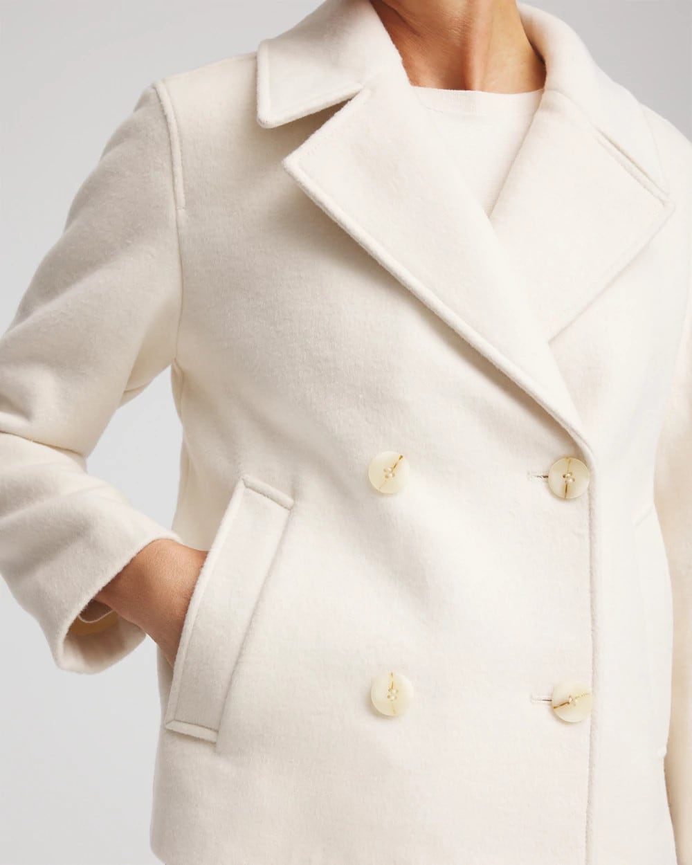 Chico's - Wool Peacoat