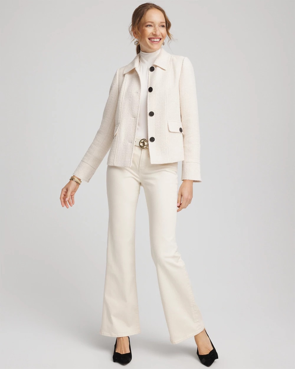 Chico's - Bouclé Chore Jacket