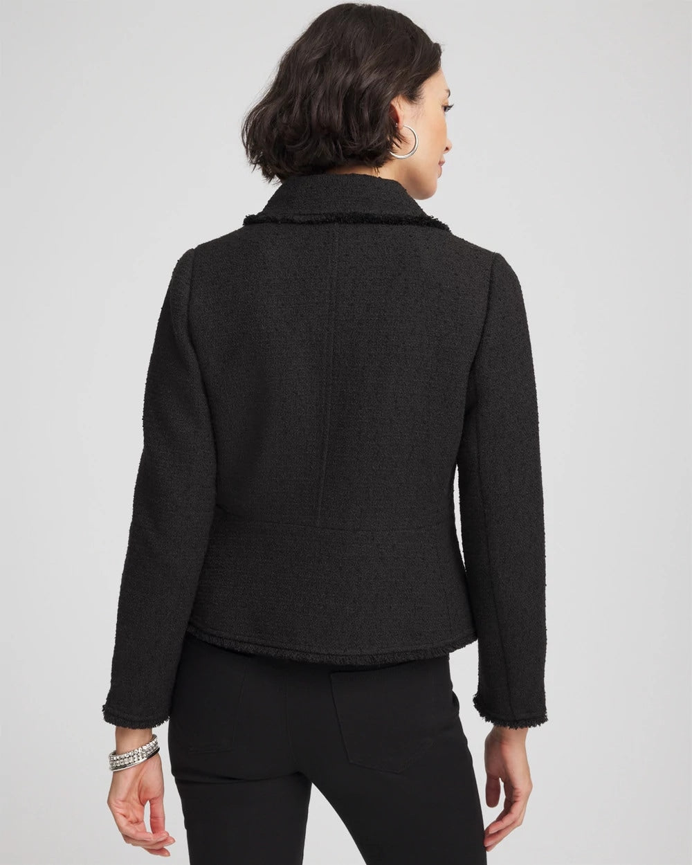 Chico's - Bouclé Peplum Jacket