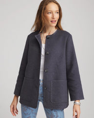 Chico's - Wool Scarf Jacket