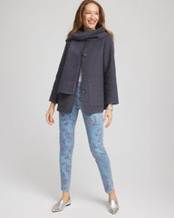Chico's - Wool Scarf Jacket