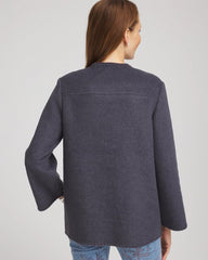 Chico's - Wool Scarf Jacket