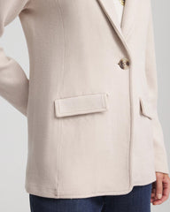 Chico's - Single-Breasted Sweater Blazer