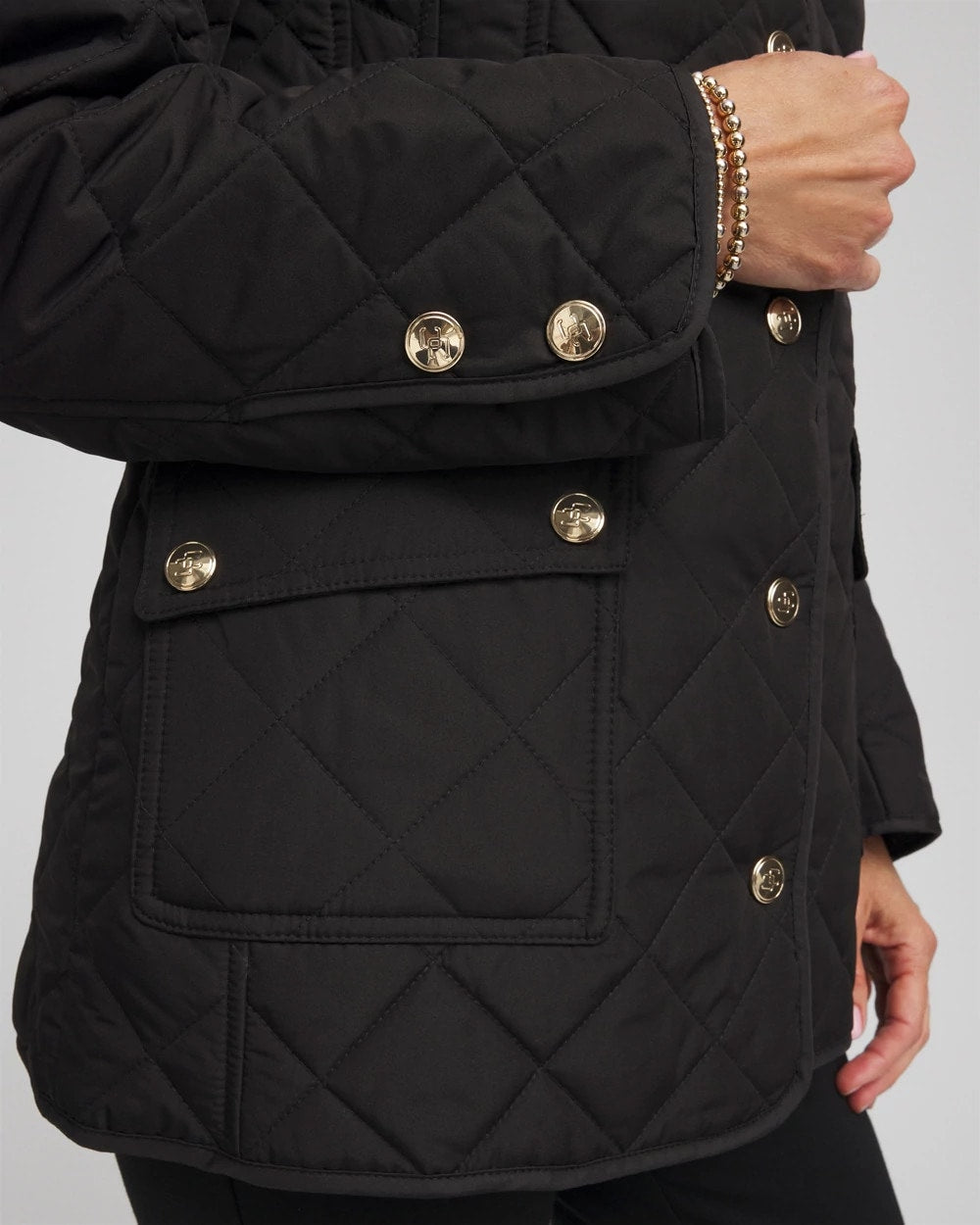 Chico's - Quilted Barn Jacket