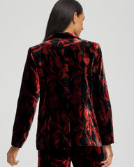 Chico's - Velvet Printed Blazer