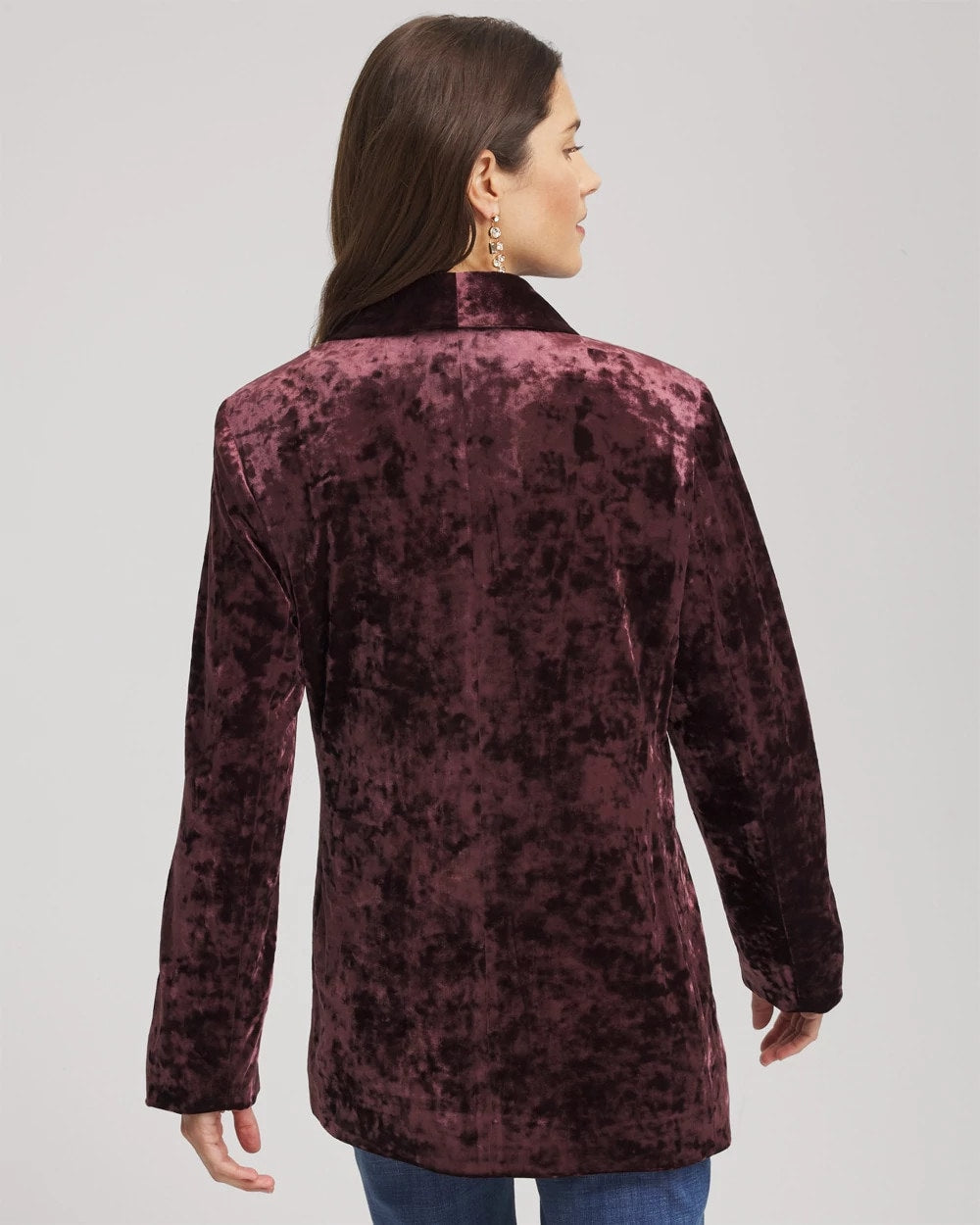 Chico's - Crushed Velvet Blazer