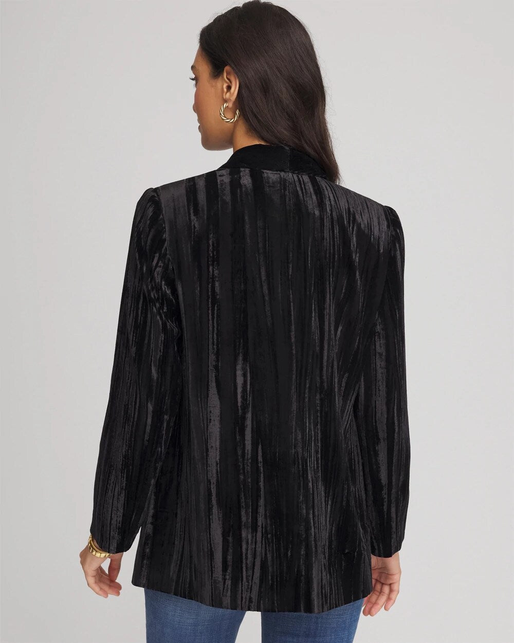 Chico's - Velvet Shawl Collar Blazer