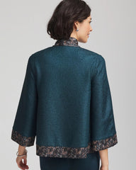 Chico's - Travelers™ Collection Crystal Crushed Reversible Jacket