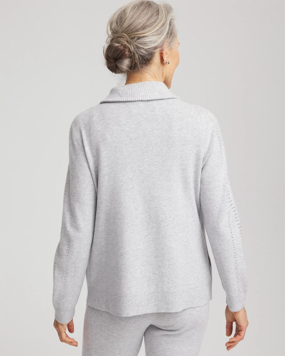Chico's - Zenergy® Luxe Diamante Zip Cardigan