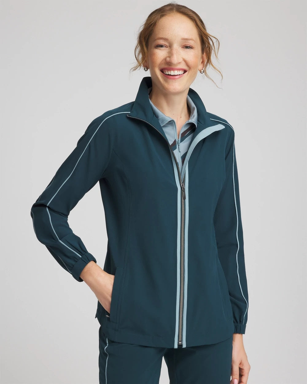 Chico's - Zenergy® UPF Contrast Jacket