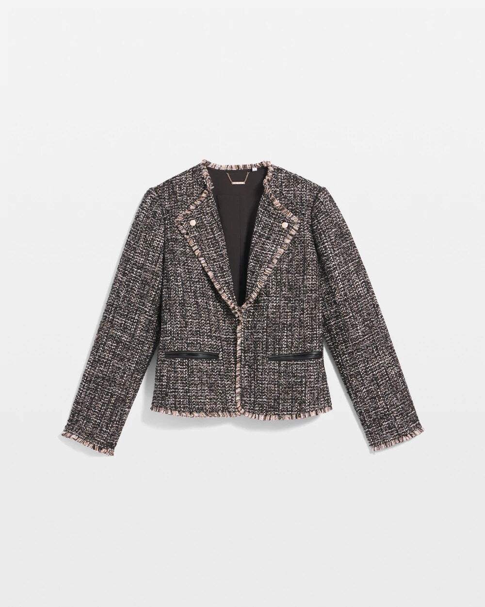 Chico's - Tweed Mix Moto Jacket