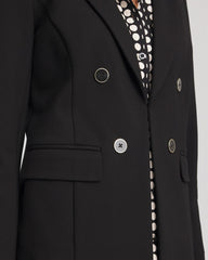 Chico's - Ponte Double-Breasted Knit Blazer