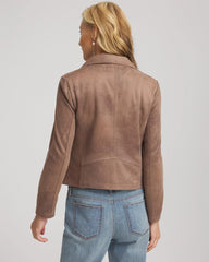 Chico's - Suede Moto Jacket