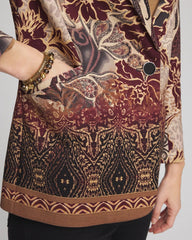 Chico's - Artisanal Print Ponte Blazer