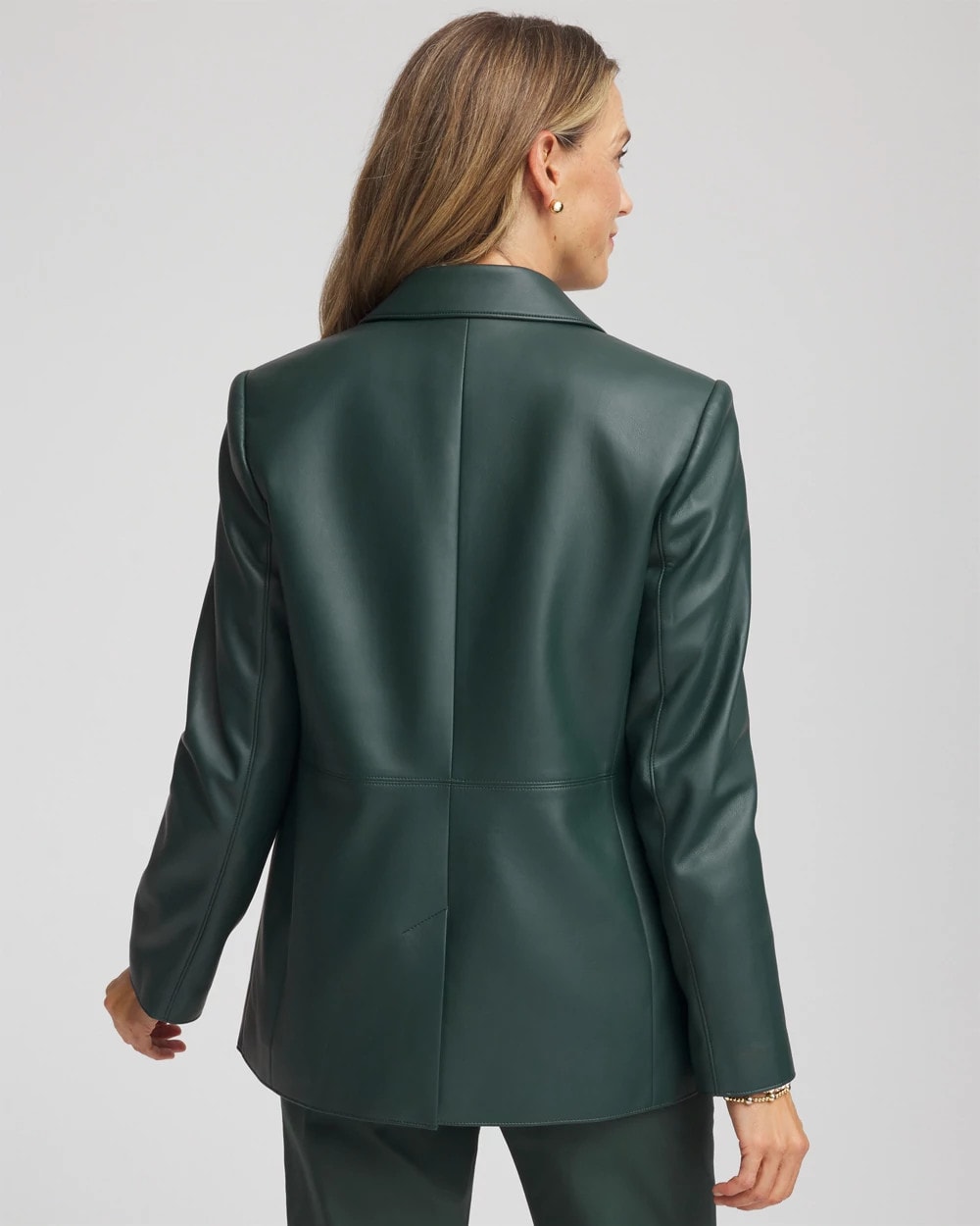 Chico's - Faux Leather Blazer