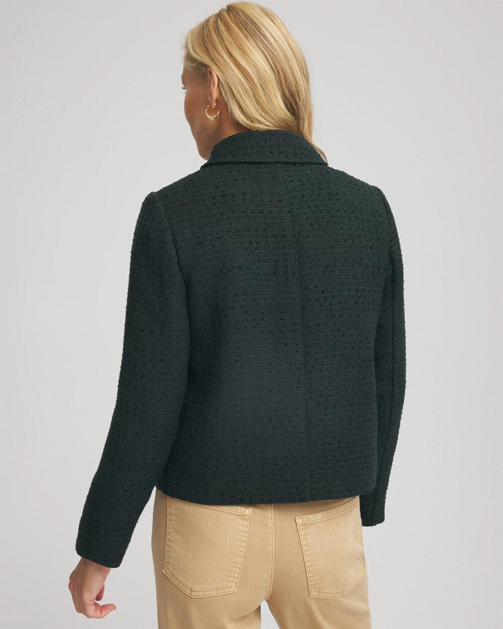 Chico's - Tweed Cropped Jacket