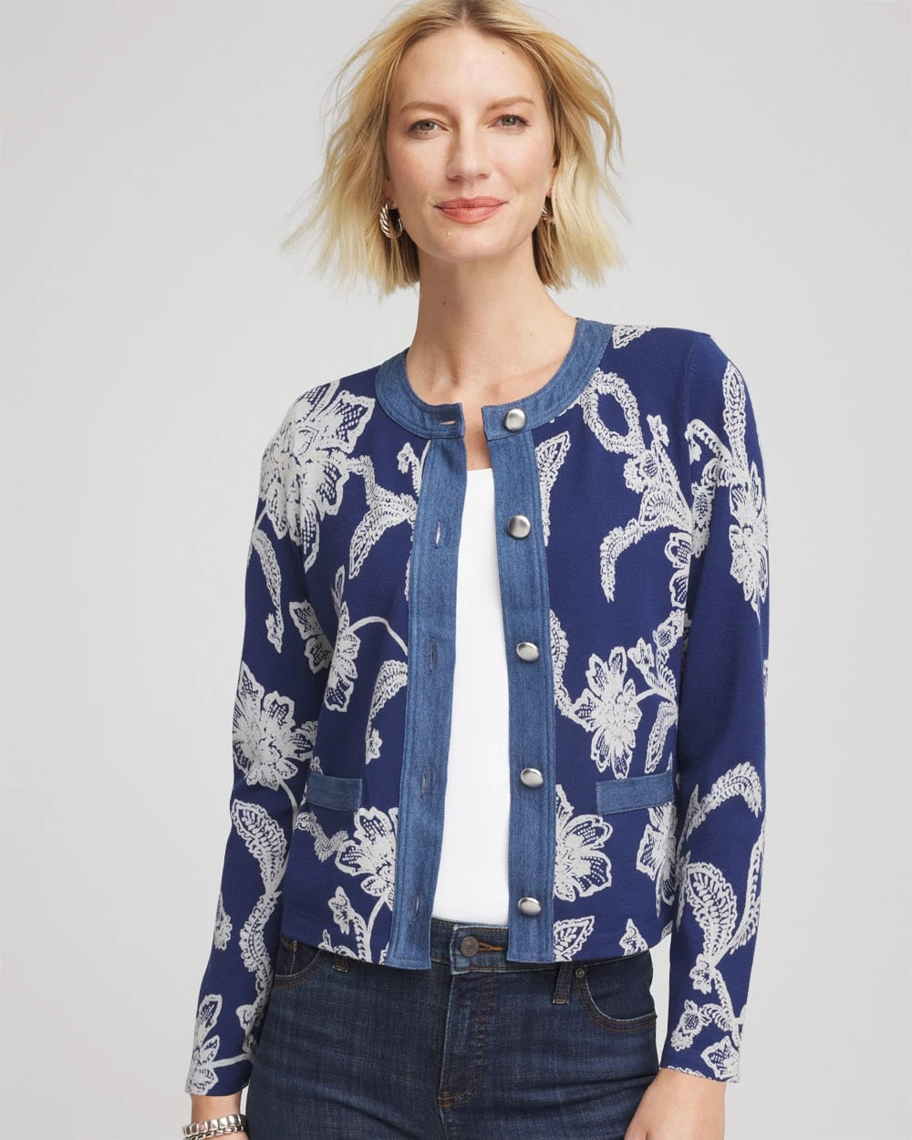 Chico's - Floral Lady Jacket