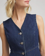 Chico's - Sleeveless Denim Vest