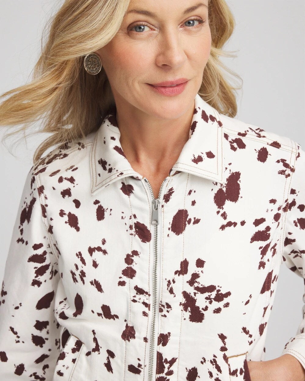 Chico's - Pampas Pony Denim Jacket