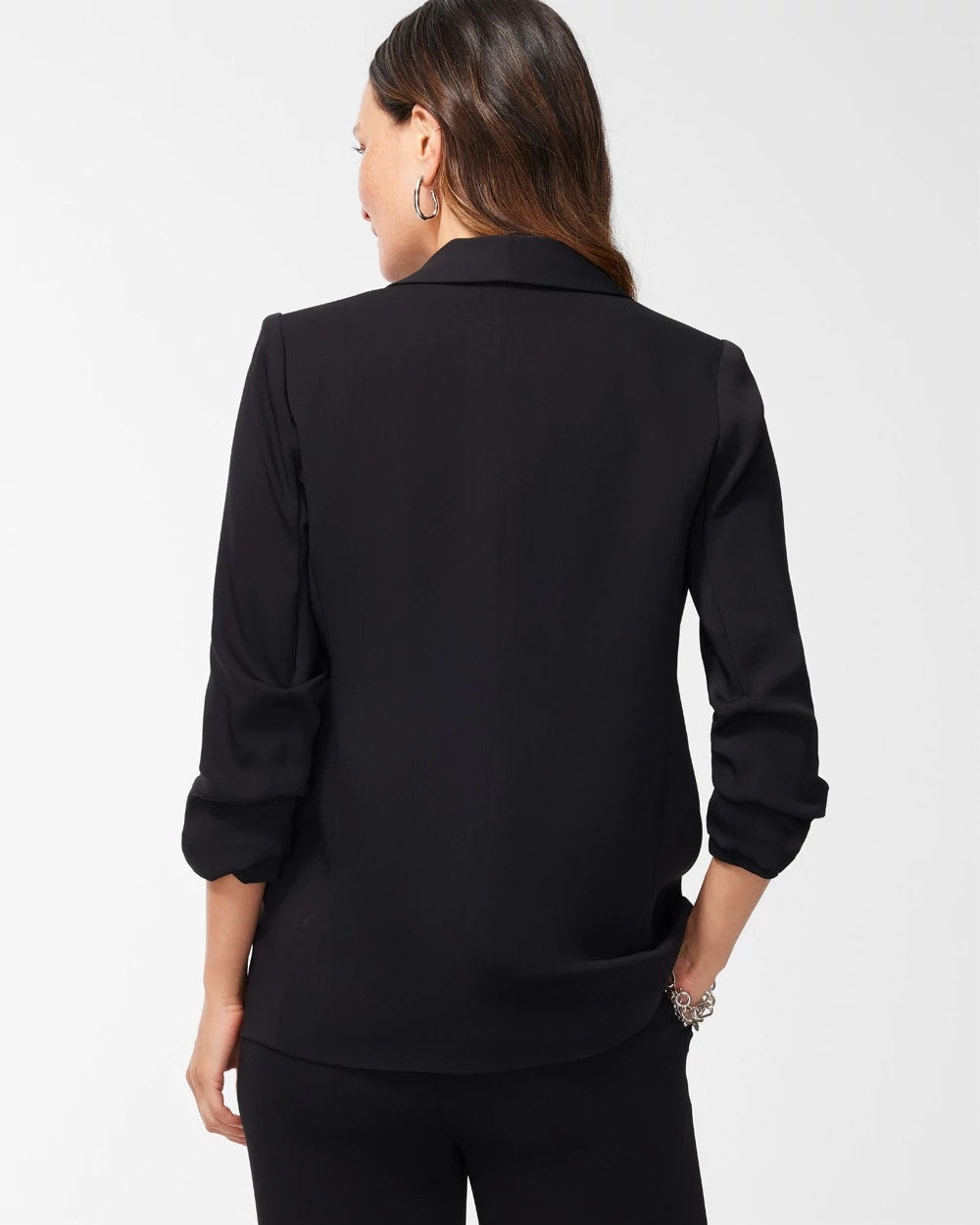 Chico's - Ruched Sleeve Blazer