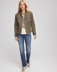 Chico's - Peplum Field Jacket