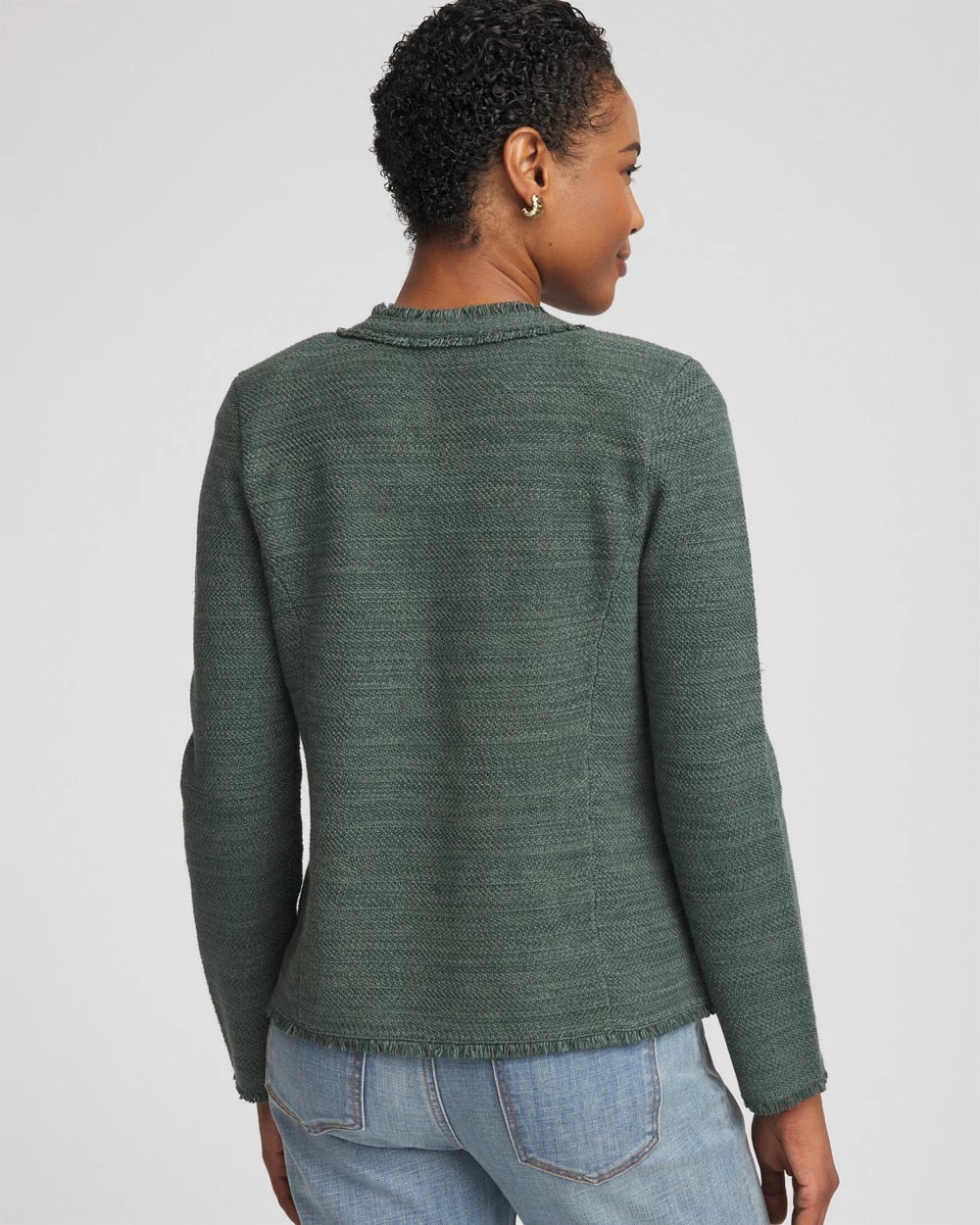 Chico's - Embroidered Cotton-Blend Jacket