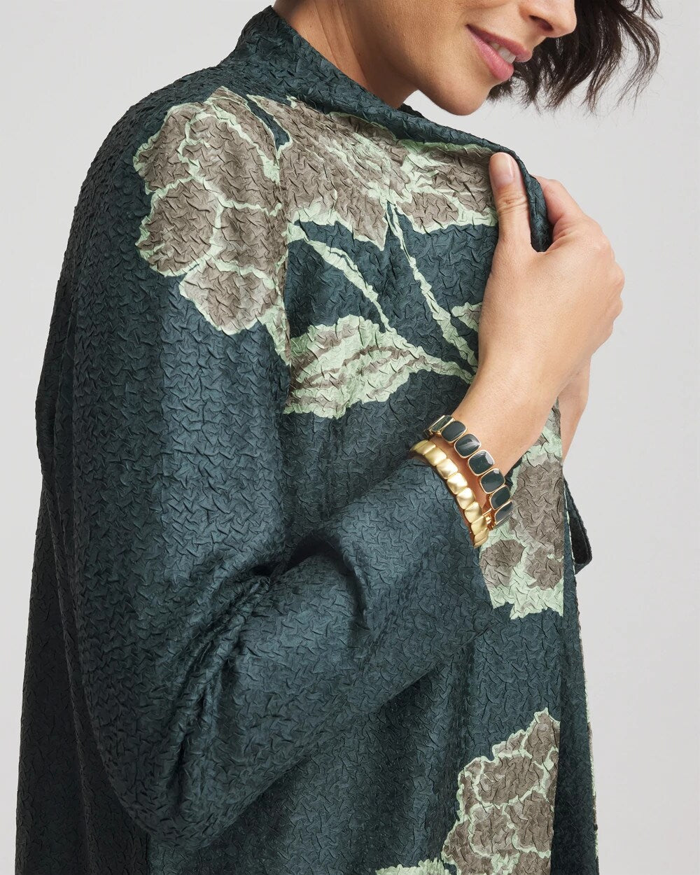 Chico's - Travelers™ Collection Artisanal Crushed Reversible Jacket