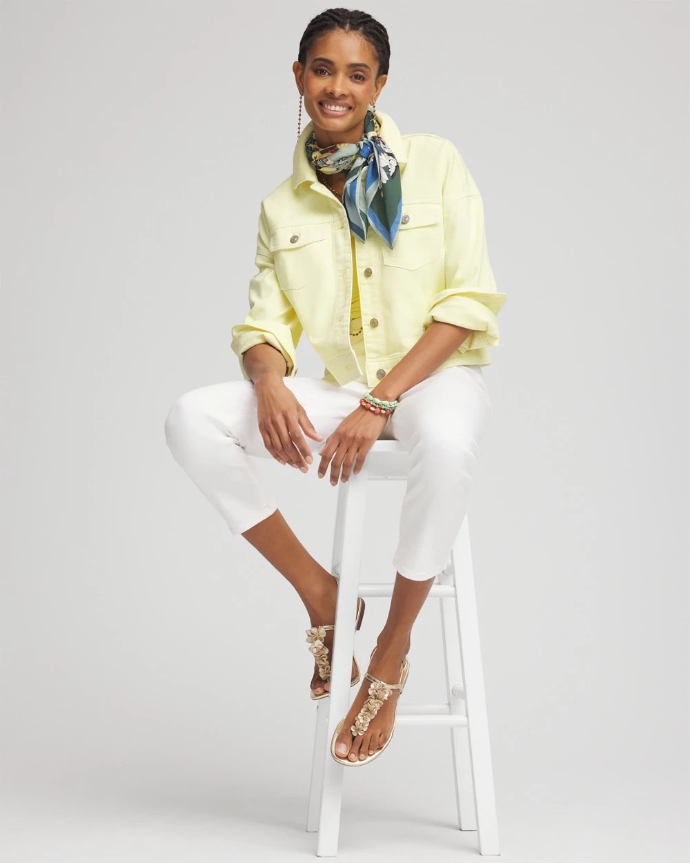 Chico's - Relaxed-Fit Denim Jacket