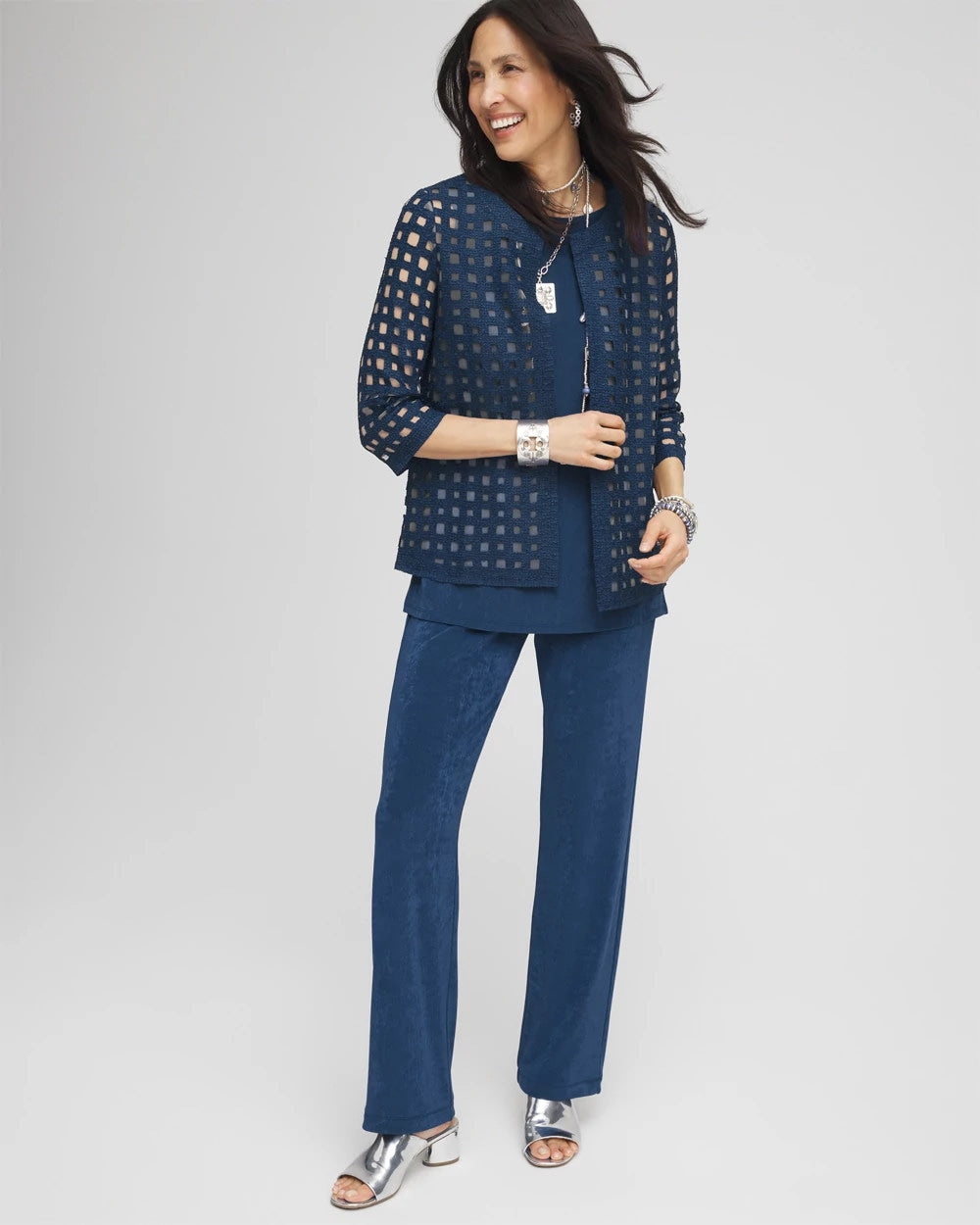 Chico's - Travelers™ Collection Cutout Crush Jacket