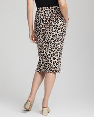 Chico's - Travelers™ No Tummy Animal-Print Pencil Skirt