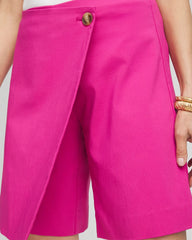 Chico's - Brigitte™ Pull-On Asymmetrical Wrap Skort