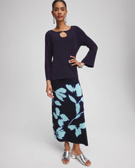 Chico's - Travelers™ Midi A-line Skirt