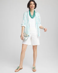 Chico's - Brigitte™ Pull-On Scallop-Hem Shorts