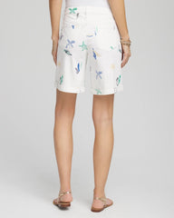 Chico's - Girlfriend Cuffed Swing Denim Shorts