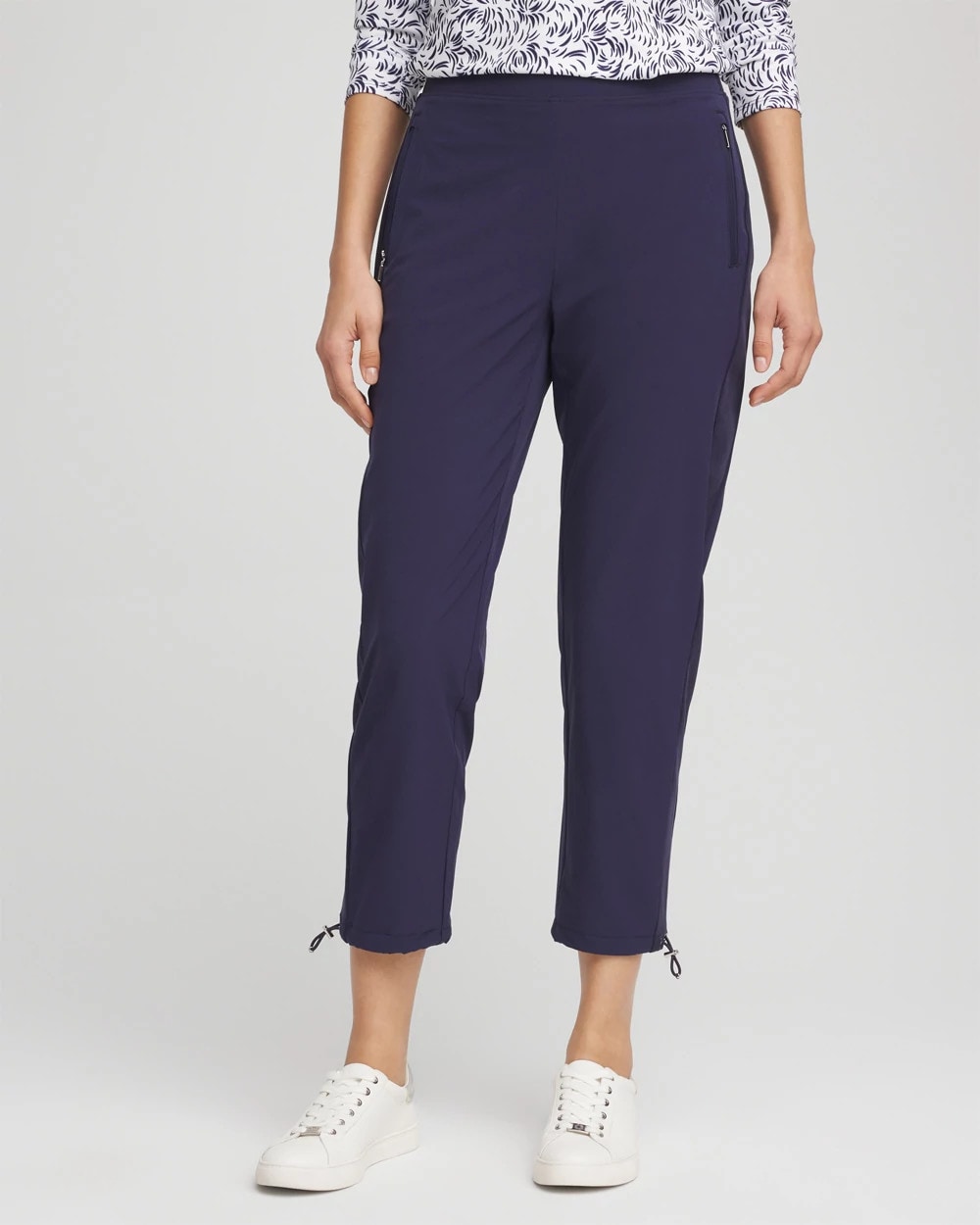Chico's - Zenergy® UPF Rib Mix Cropped Pants
